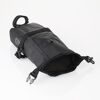 Schwarze wasserdichte Satteltasche