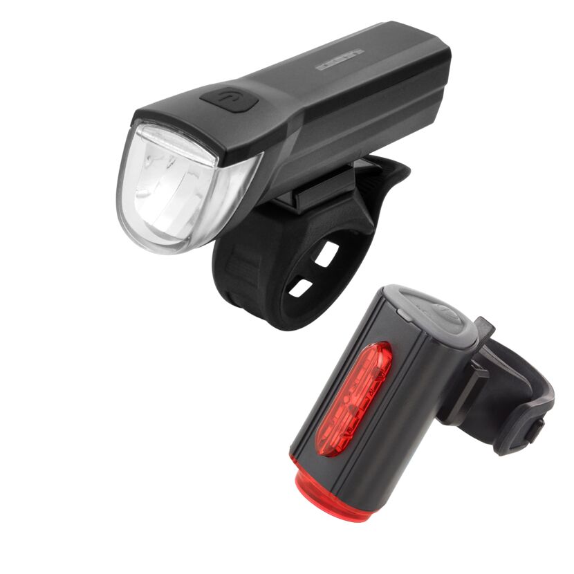 Fahrradbeleuchtungsset mit Vorder- und Rücklicht