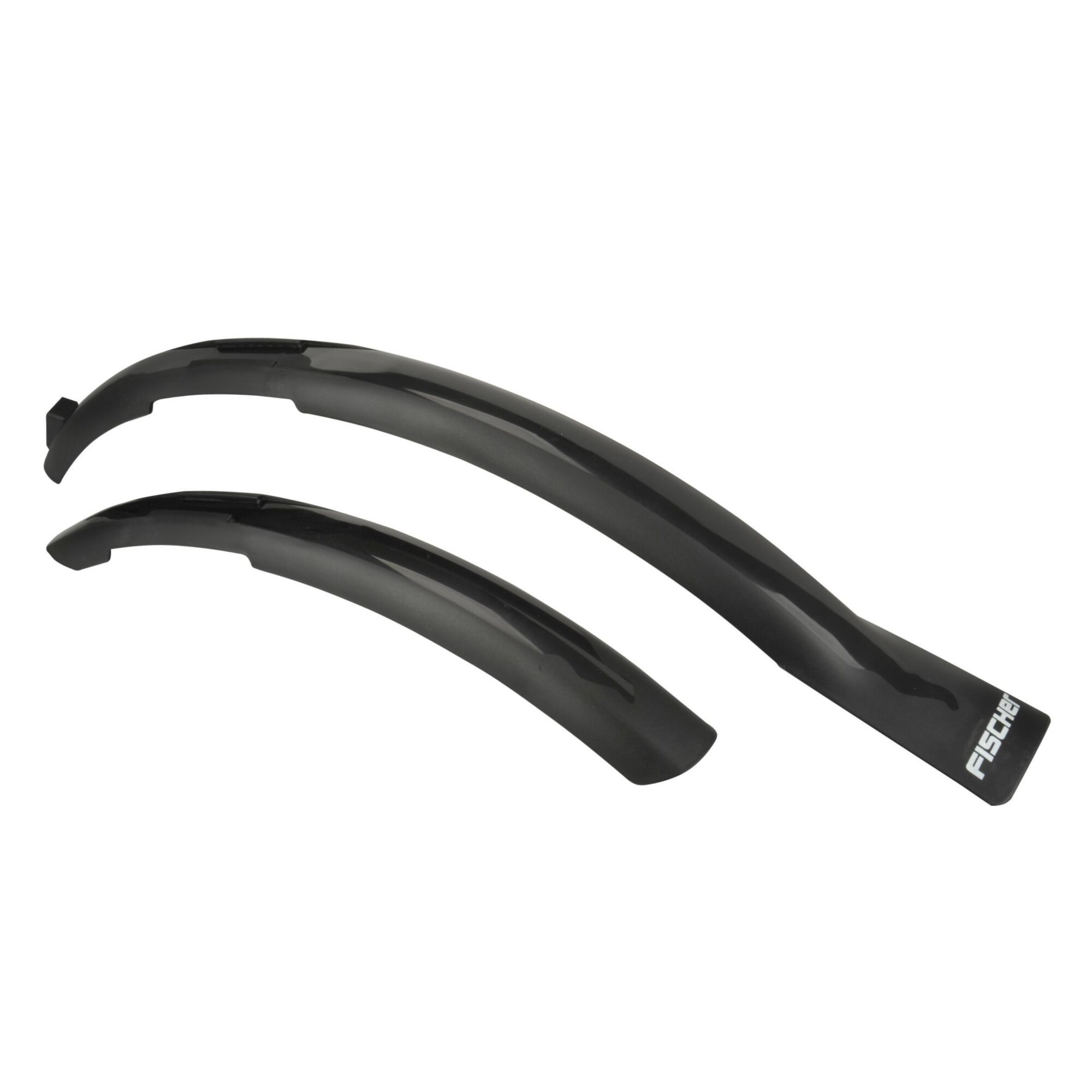 Schwarzes Fischer Spritzschutz-Set für Fahrräder