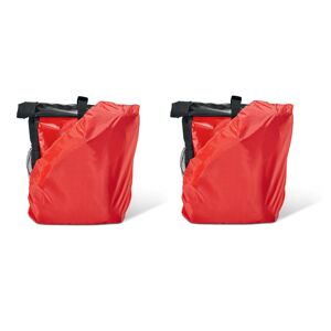 Gepäckträgertasche 2er-Pack rot
