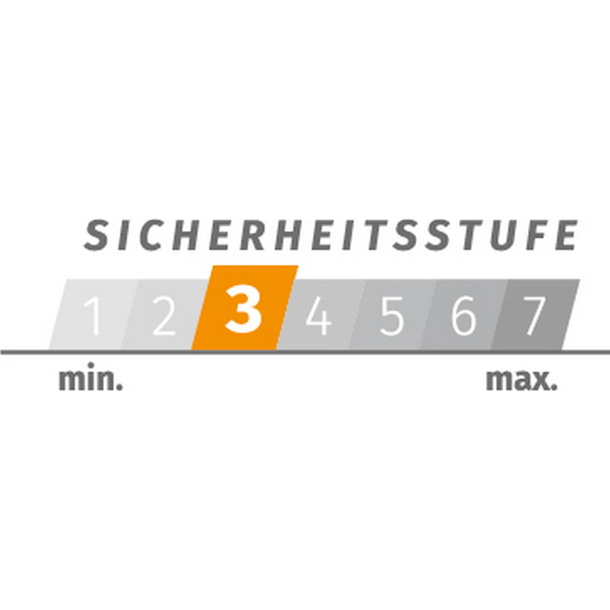 Zahlen-Kettenschloss schwarz 90 cm + product picture
