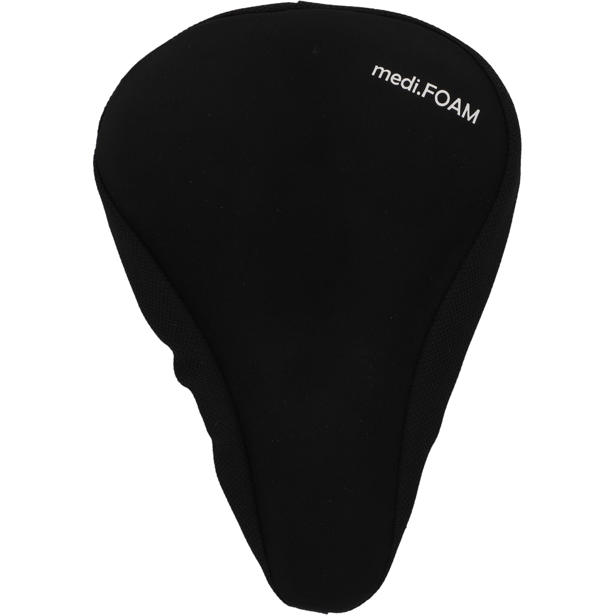 Schwarzer Medi.Foam Sattelbezug