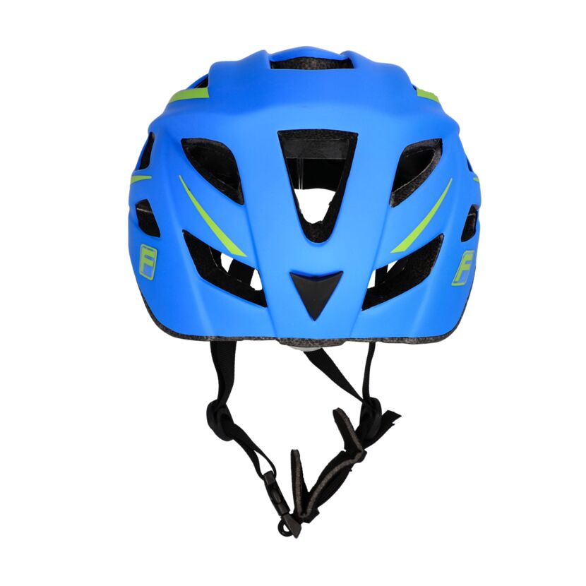 City-Fahrradhelm 'Urban' blau/gelb, L/XL