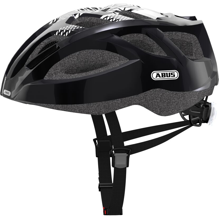 Schwarzer Fahrradhelm von Abus