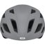 Grauer Fahrradhelm Abus von hinten