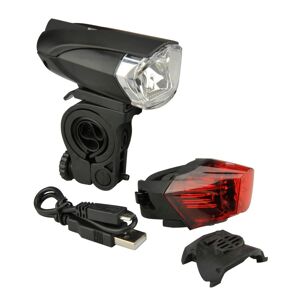 Fahrrad-LED-Beleuchtungs-Set 35 Lux