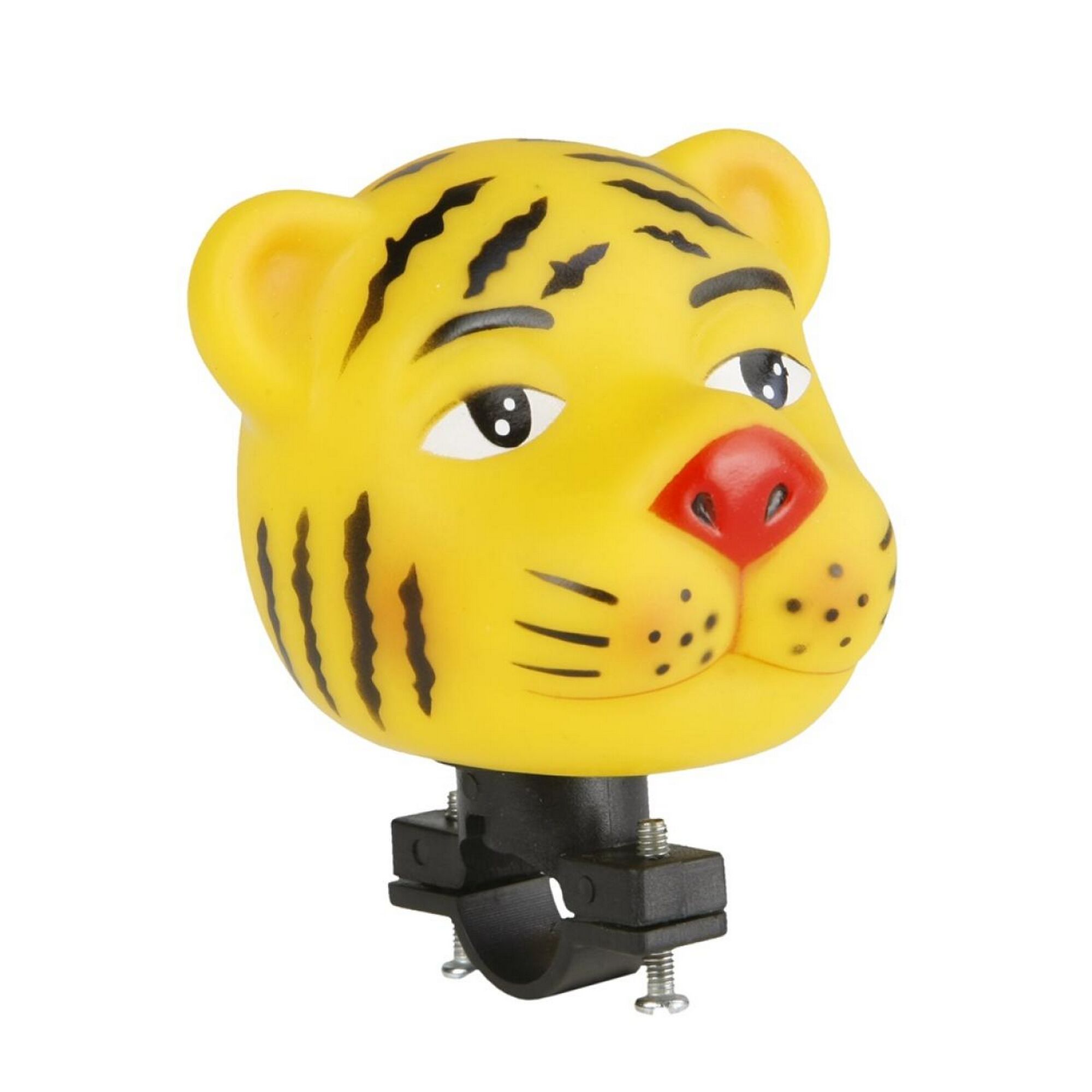 Gelbe Tiger-Ballhupe für das Fahrrad
