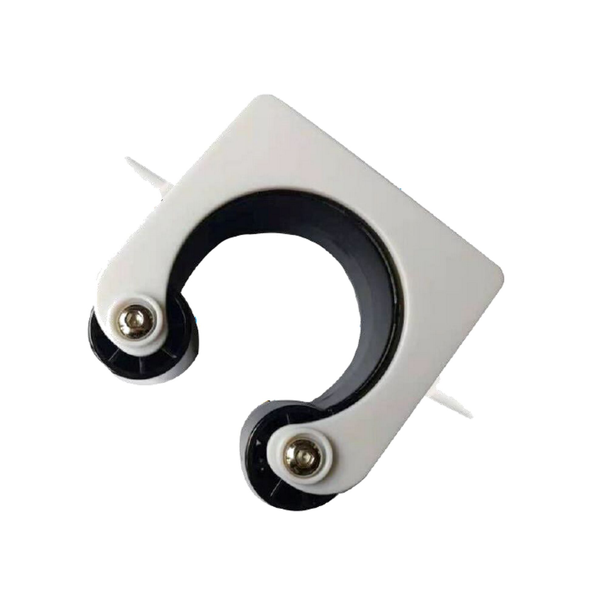 Schwarze Fahrradwandhalterung