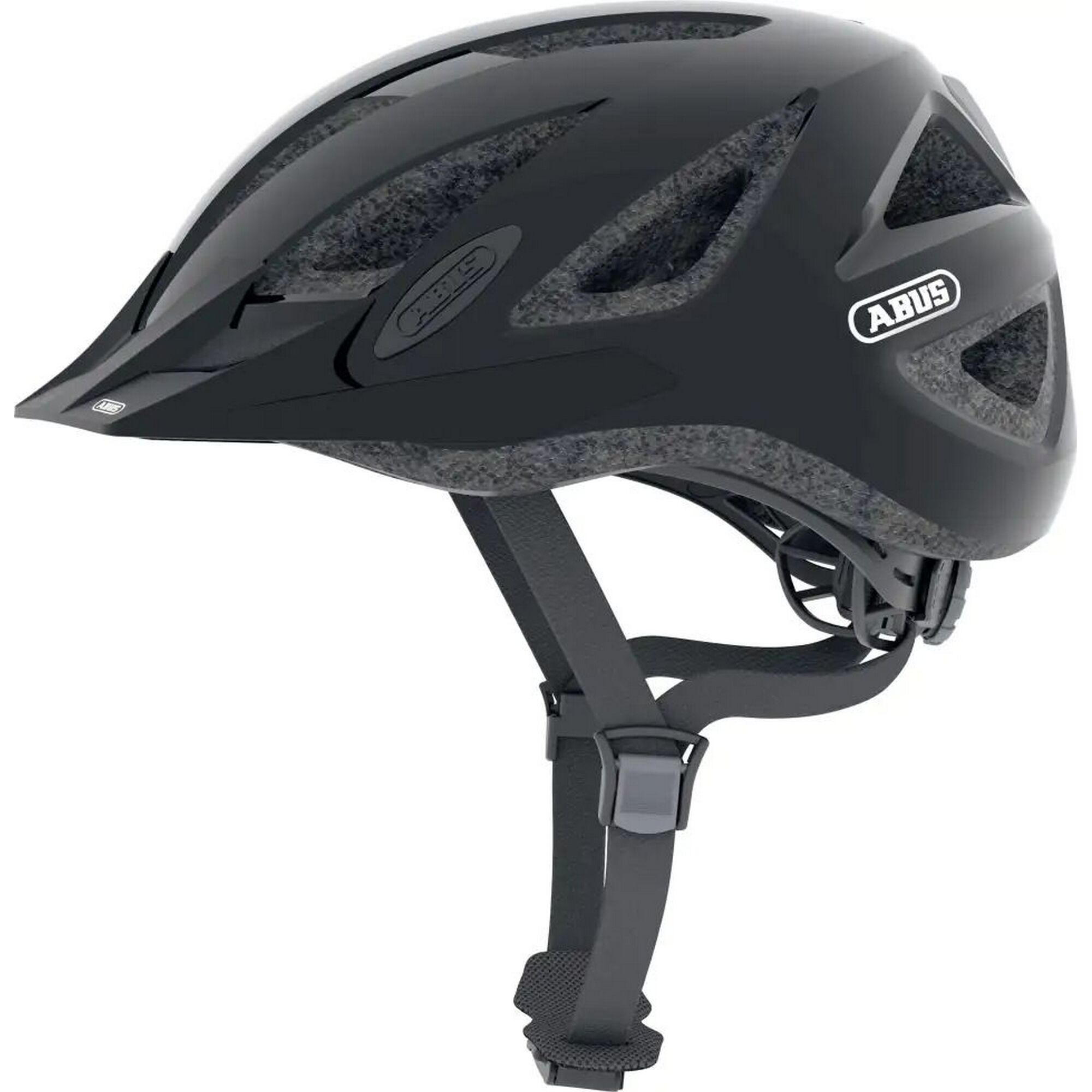 Schwarzer ABUS Fahrradhelm City proM