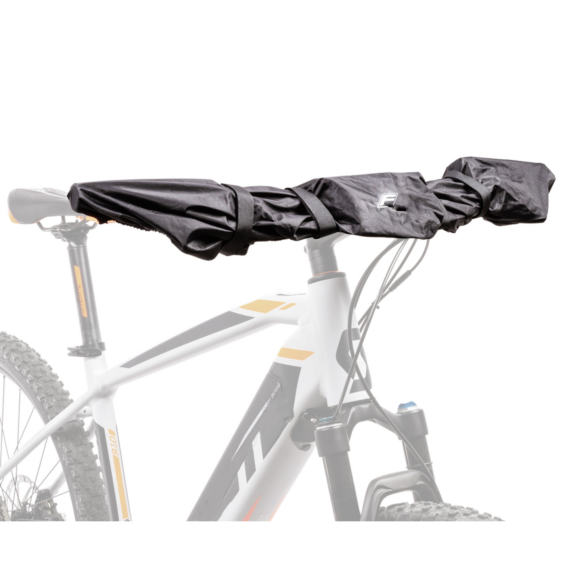 Lenker-Schutzhülle schwarz für E-Bike Display + product picture