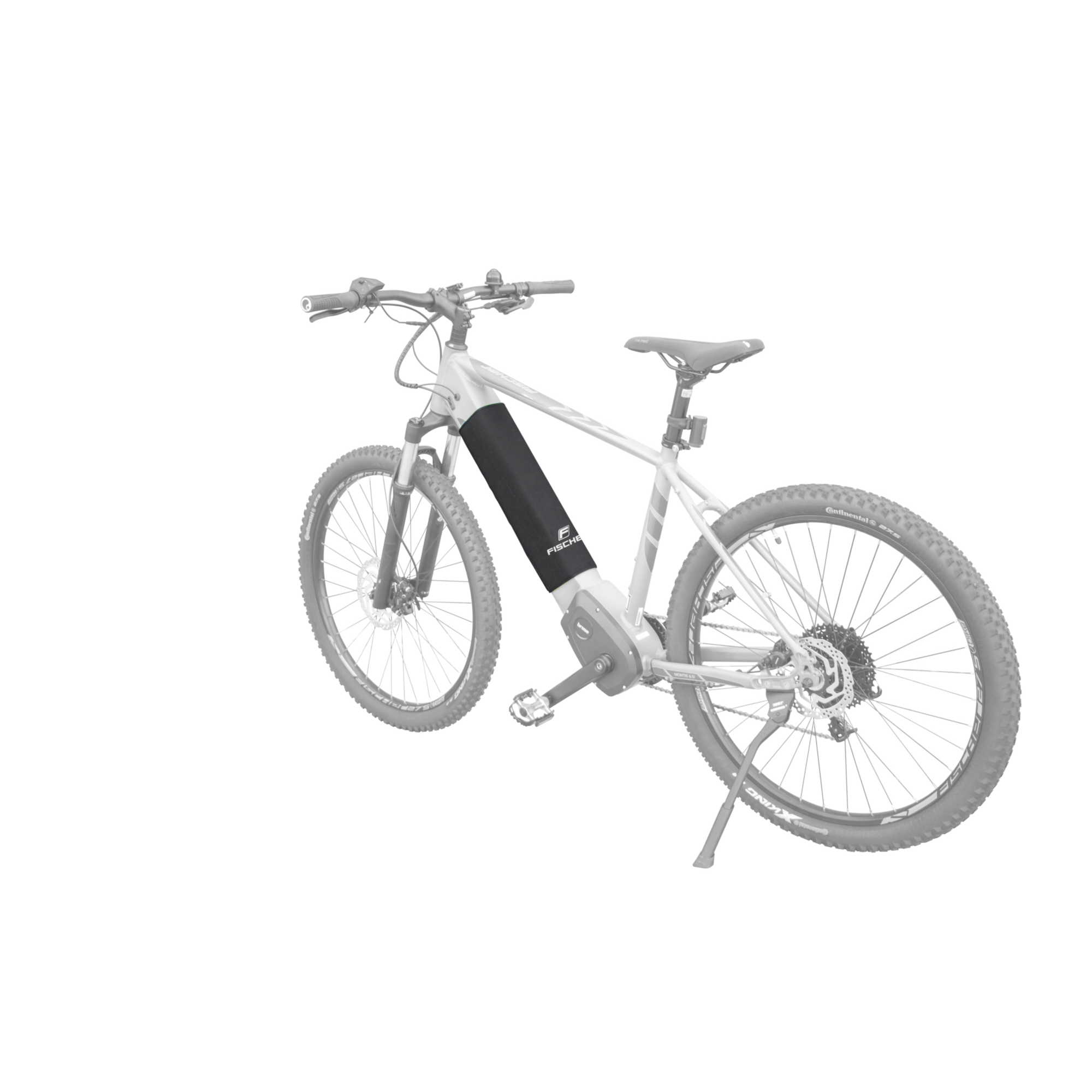 Schutzhülle für integrierten Akku E-Bike schwarz + product picture