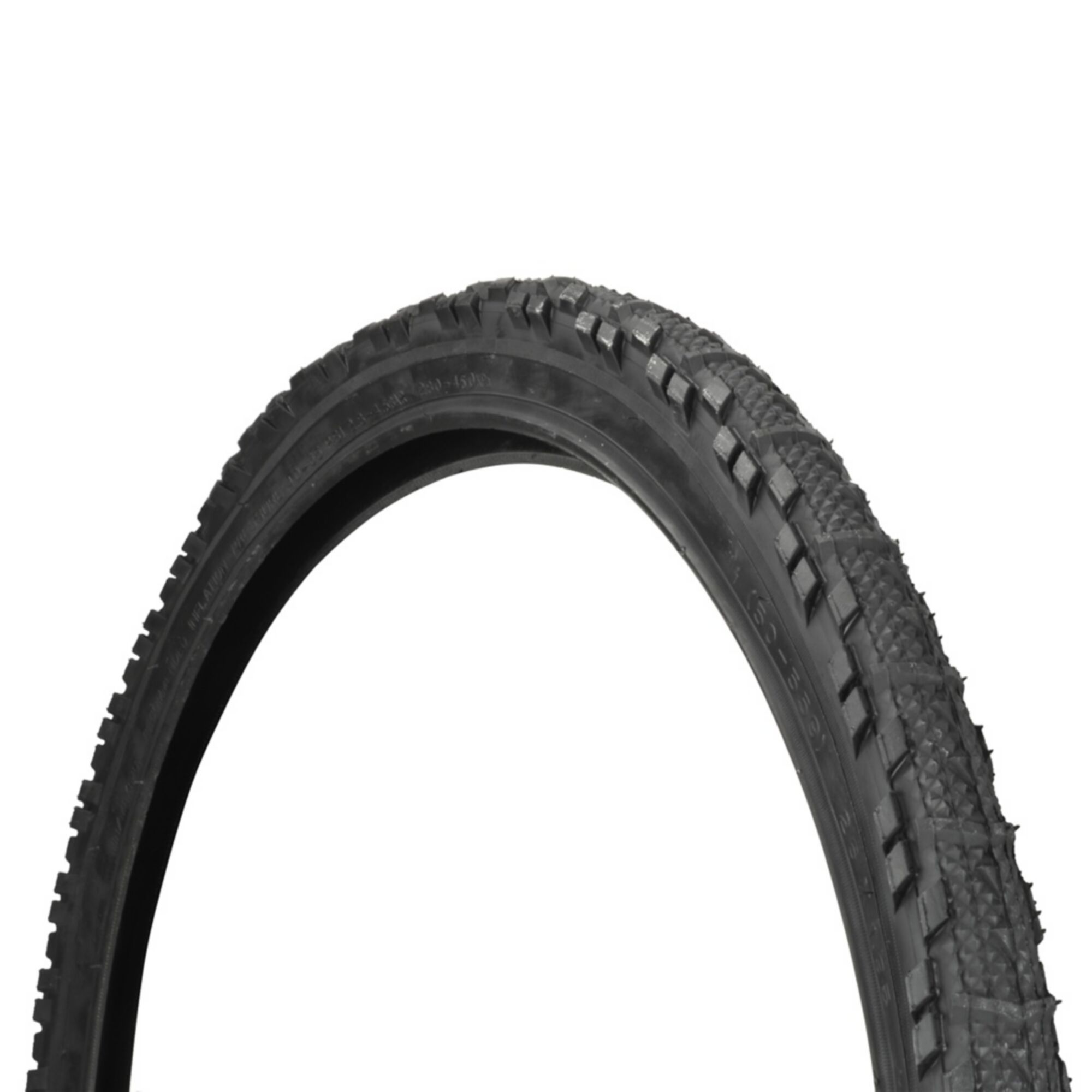 Schwarzer Trekkingreifen 26 Zoll