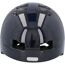 Dunkelblauer Fahrradhelm von hinten