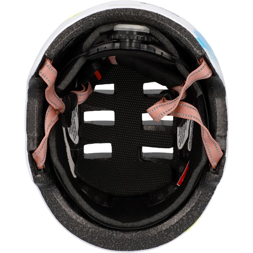 Innenseite eines Fahrradhelms