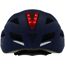 Blauer Fahrradhelm Boston Urban von hinten