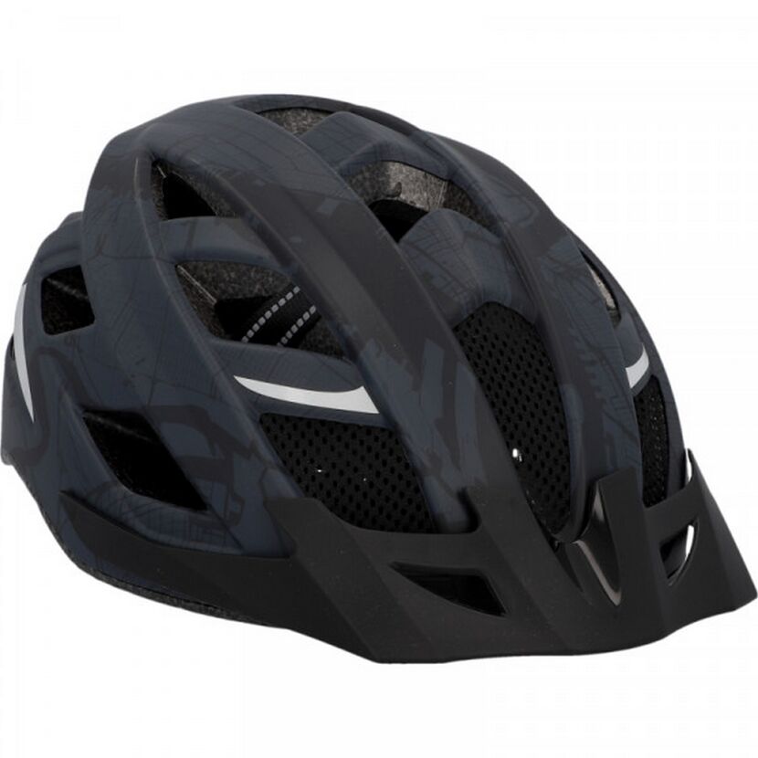 Schwarzer Fahrradhelm Brooklyn Urban