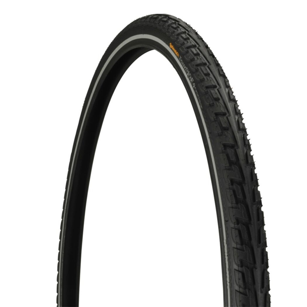 Schwarzer Fahrradreifen Continental TourRIDE