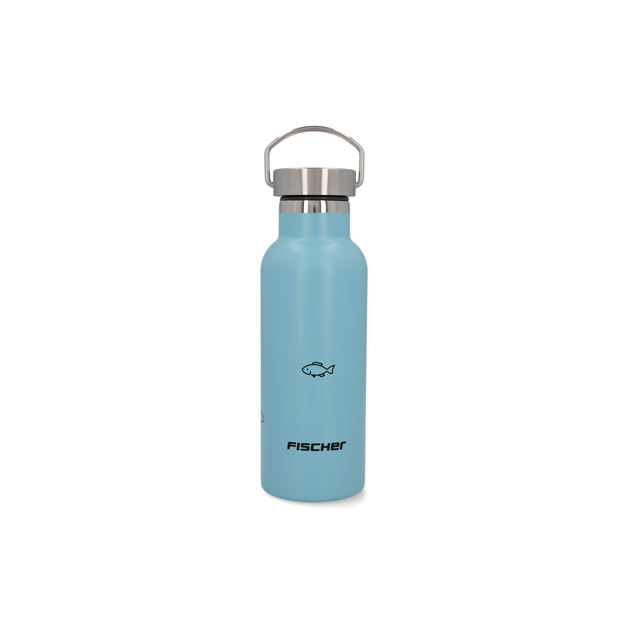 Trinkflasche für Kinder Edelstahl blau 500 ml + product picture