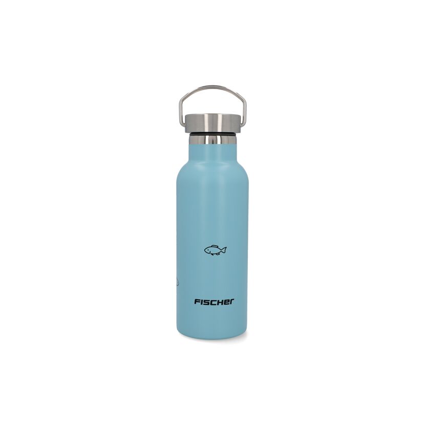 Trinkflasche für Kinder Edelstahl blau 500 ml