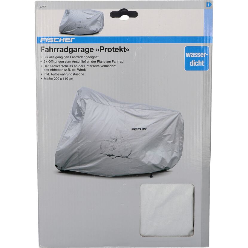 Fahrradgarage Fischer Protekt wasserdicht
