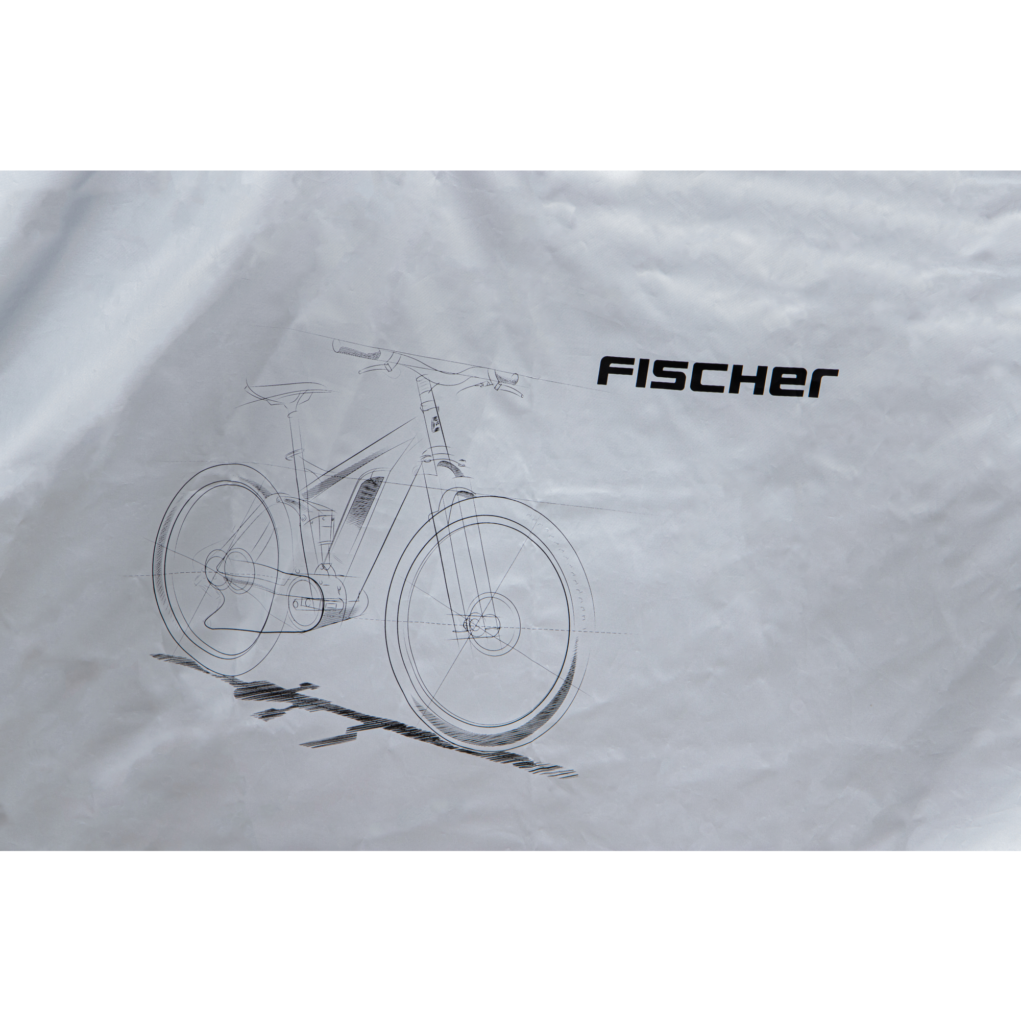 Schutzhülle 'Fahrradgarage Protekt' silber 200 x 110 cm + product picture