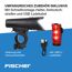 LED-Beleuchtungsset Akku 45 Lux mit USB-C und Halterung