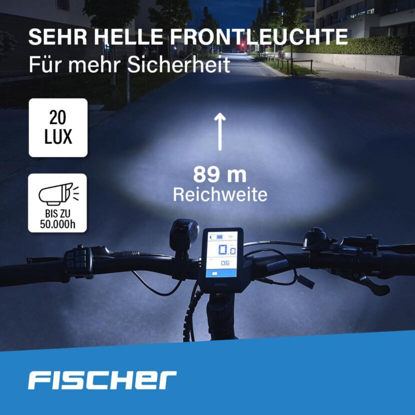 LED-Beleuchtungsset Batterien 20 Lux mit Halterung