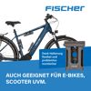 Faltschloss mit Halterung an einem Fischer E-Bike.