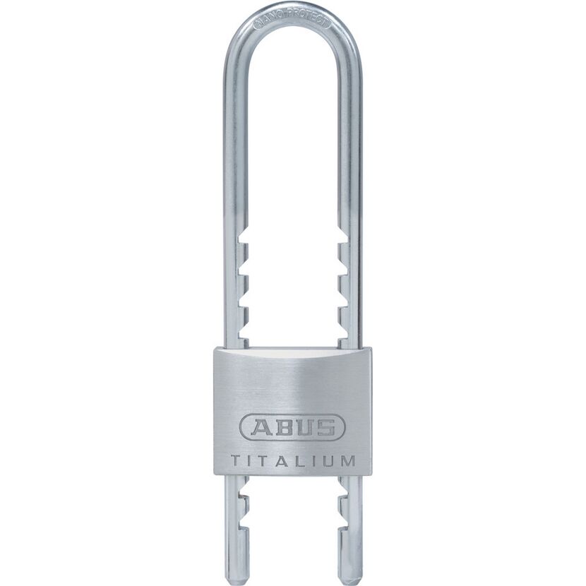 Vorhangschloss '64TI/50HB60-150' silber verstellbar
