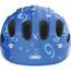 Blauer Fahrradhelm mit Fisch-Motiv