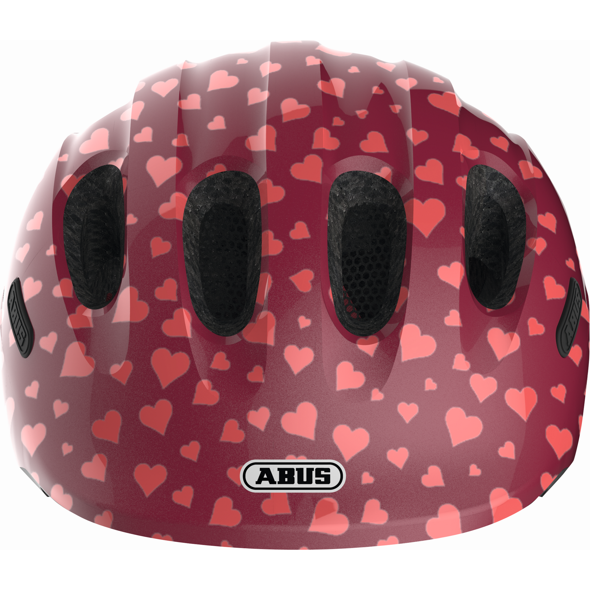 Fahrradhelm 'Kids Pro cherry heart' rot S + product picture