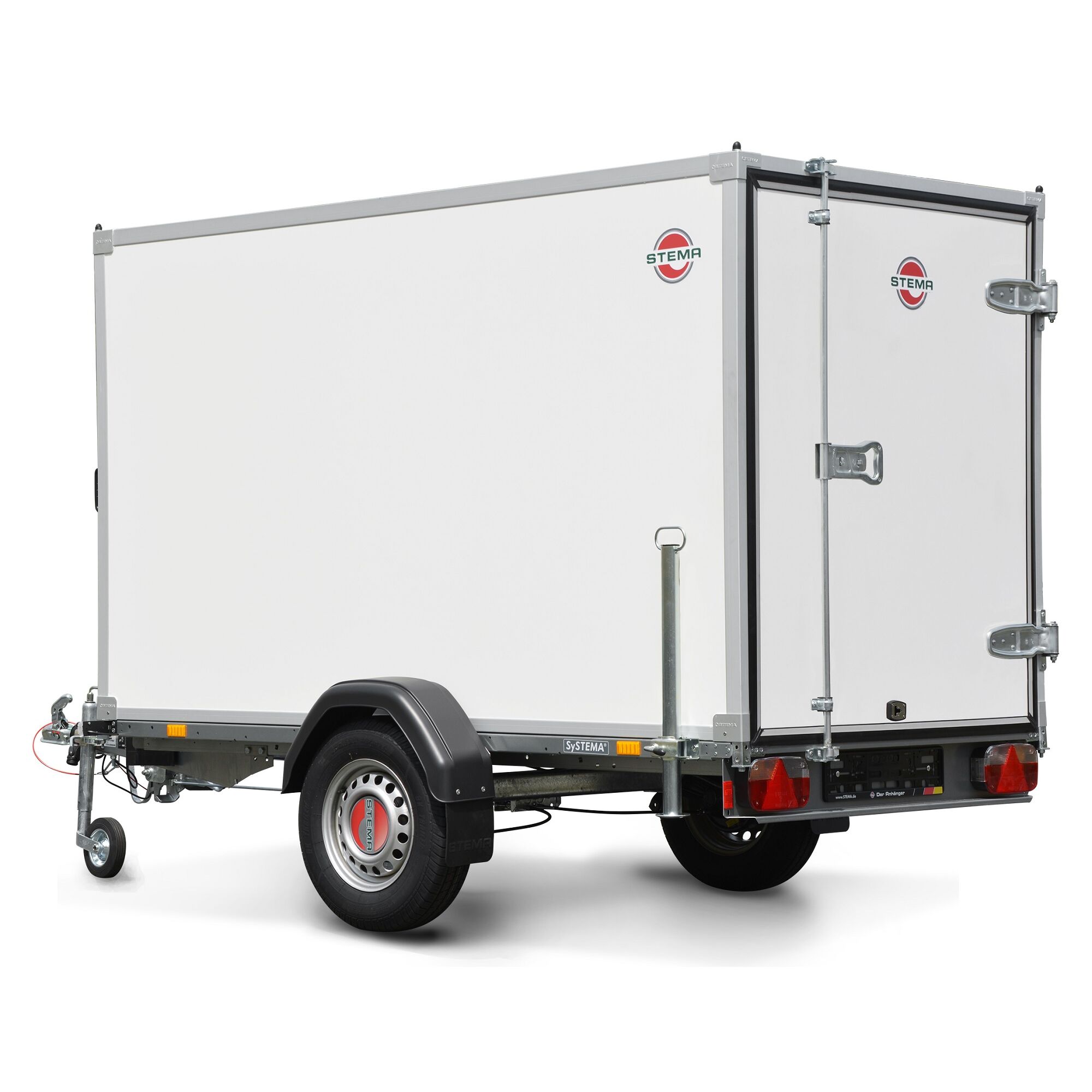 STEMA Anhänger 750 kg, Rückansicht