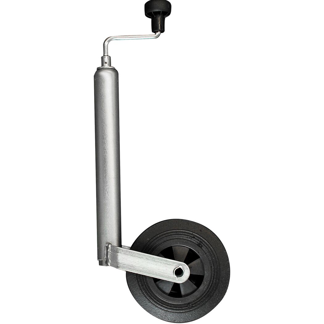 Stützrad mit Kurbel