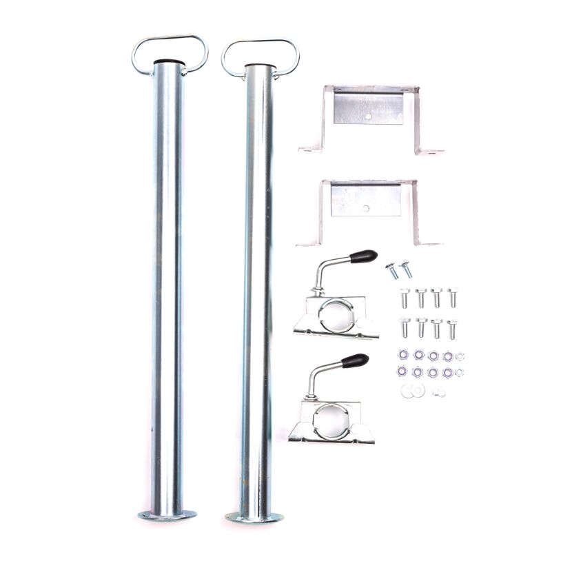 Abstellstützen-Set mit Schrauben und Muttern