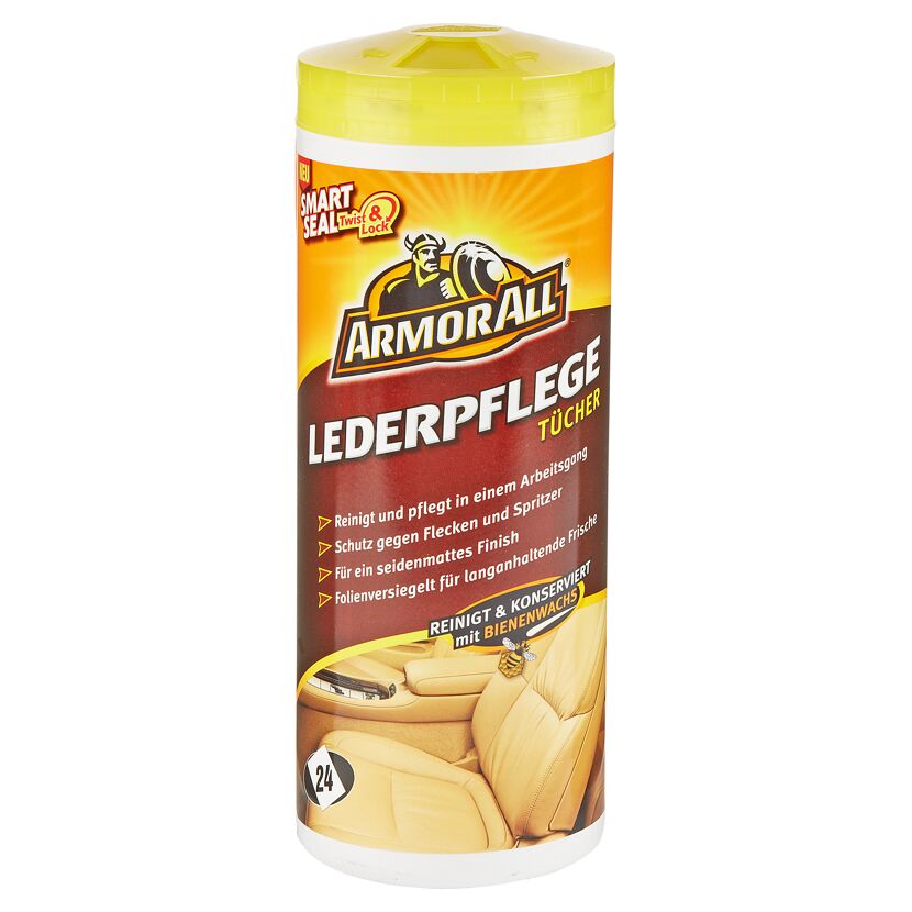 Armor All Lederpflege-Tücher, 24 Stück