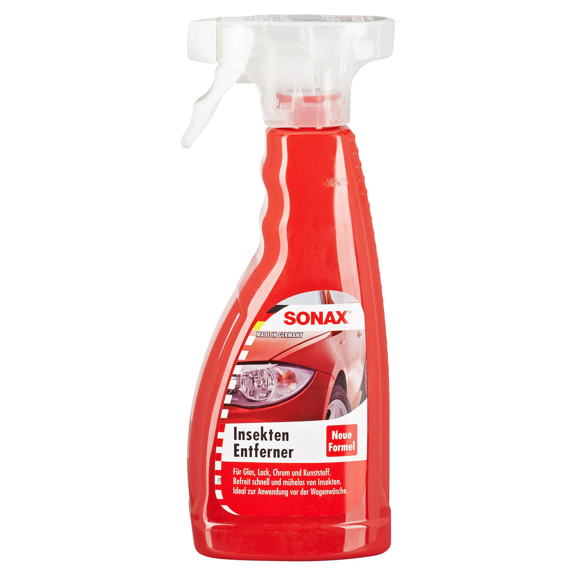 SONAX Insekten-Entferner, 500 ml Flasche mit Sprühkopf