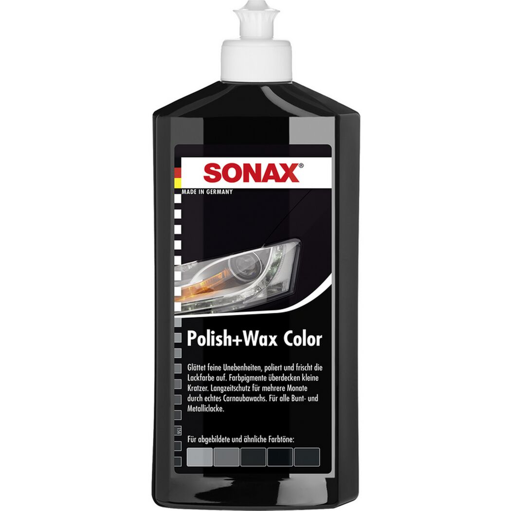 Autopolitur "Nano Pro" schwarz 500 ml