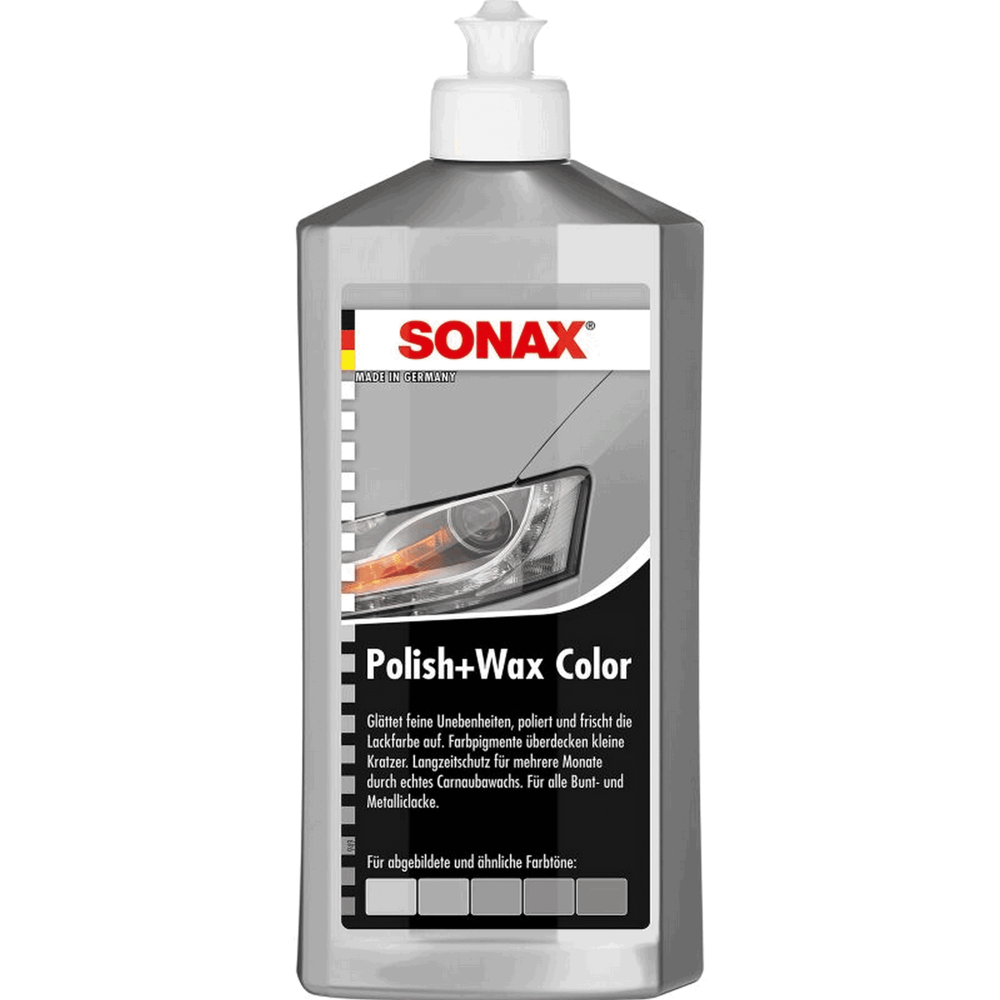 Polish & Wax Color silber/grau 500 ml