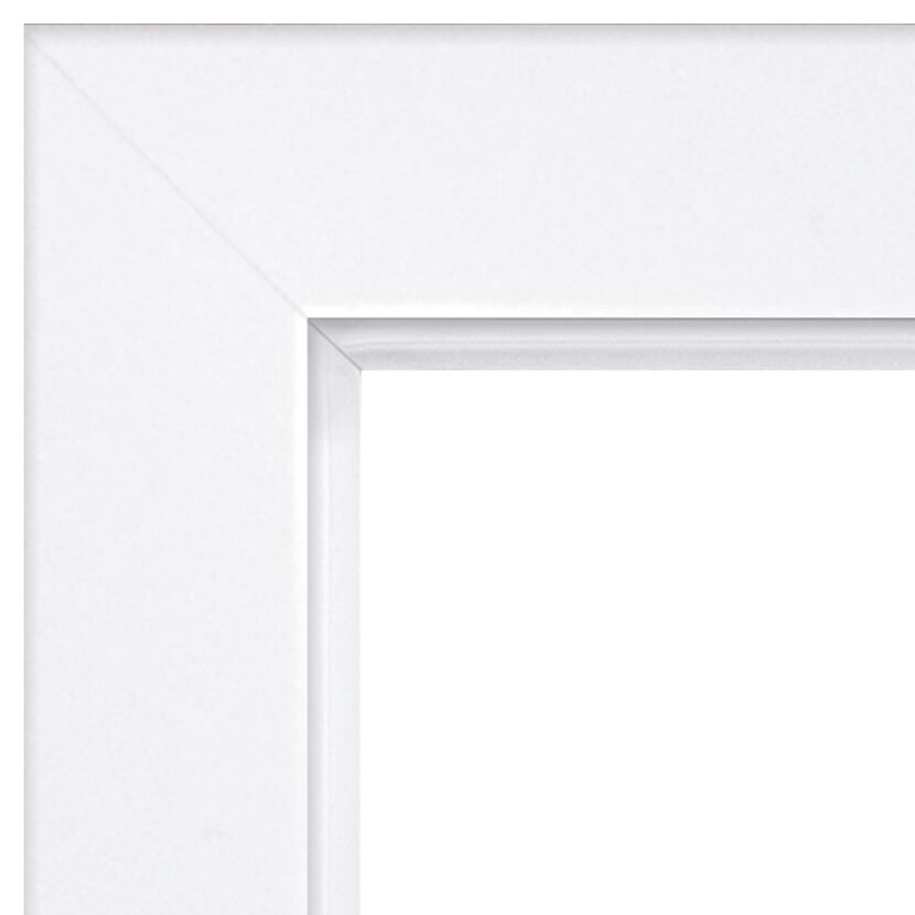 Türzarge Typ 3 Weißlack 86 x 12,5 cm