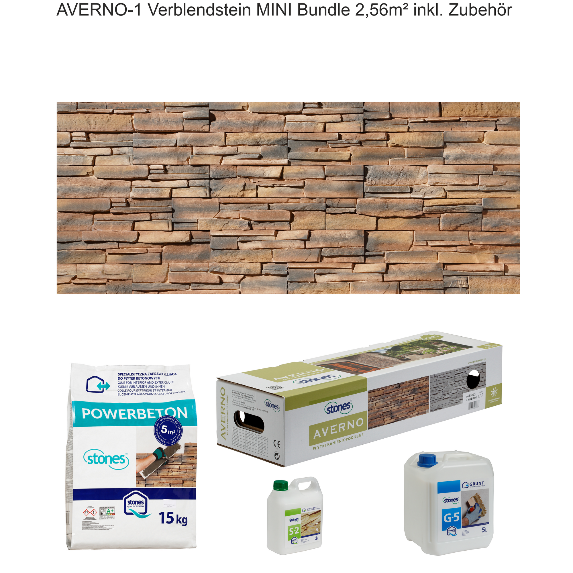 Dekorverlblender 'Averno-1' Mini Bundle 2,56 m² + product picture