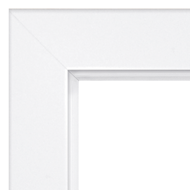 Bild von Türzarge Typ 3 Weißlack 86 x 14,5 cm