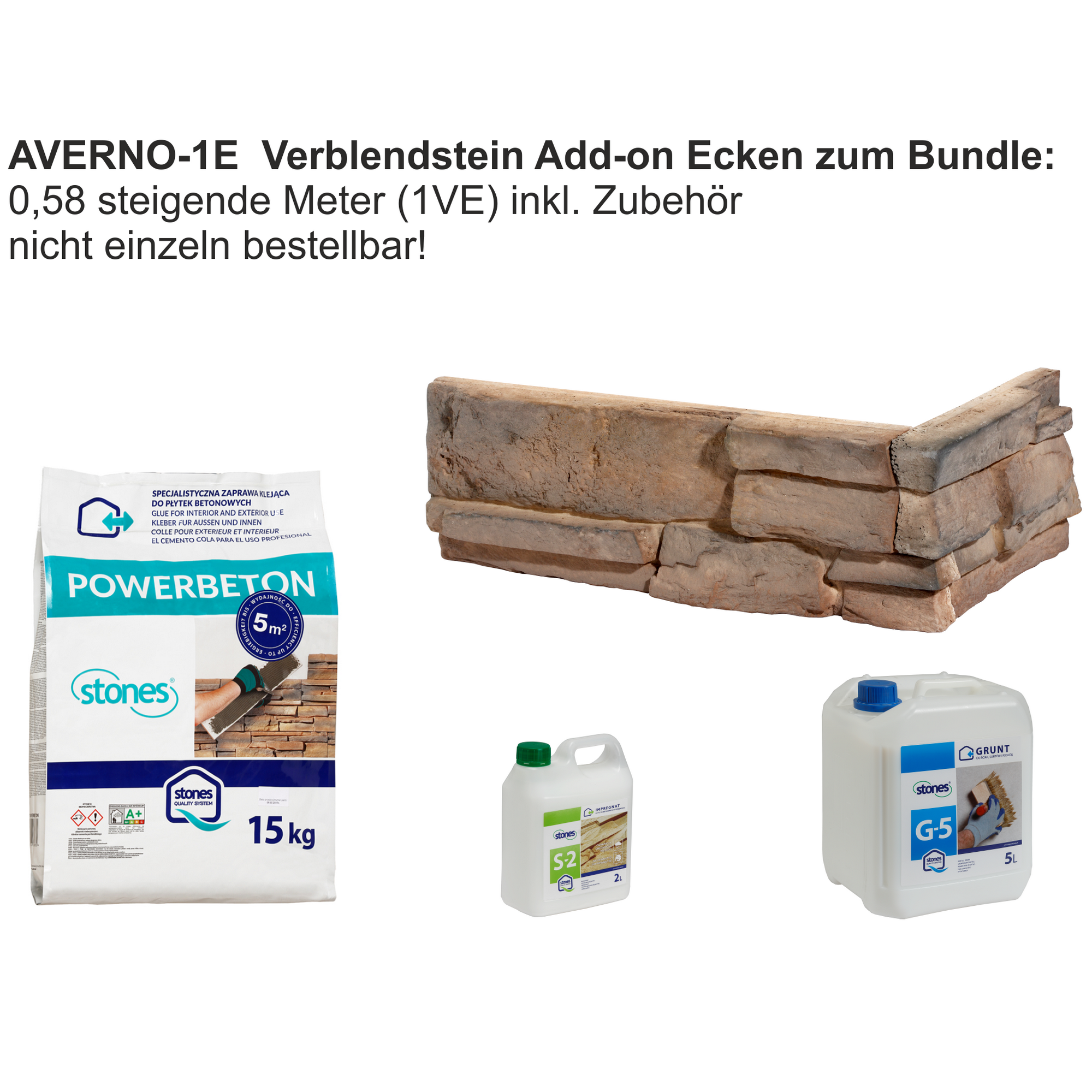 Verblender-Ecken 'Averno-1E' zum Bundle + product picture