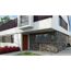 Hausfassade mit Betonriemchen Dublin graphit