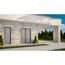 Hausfassade mit Betonriemchen OVIEDO natur