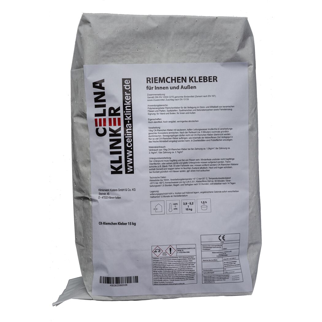 15 kg Sack CELINA CK-Riemchen Kleber