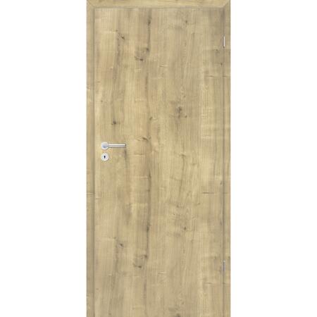 3. Bild von Zarge 'Natura' Hamilton Eiche 198,5 x 61 x 32-34 cm, Linksanschlag