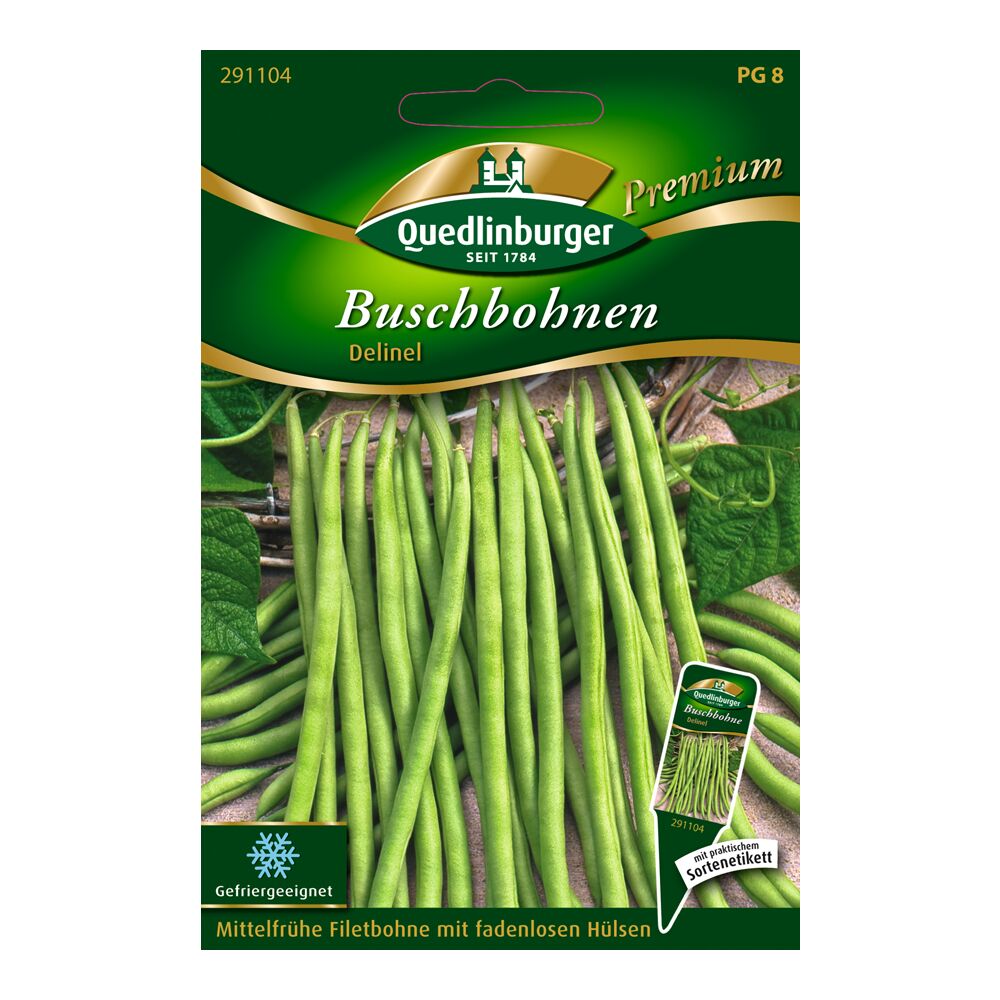 Quedlinburger Buschbohnen Delinel