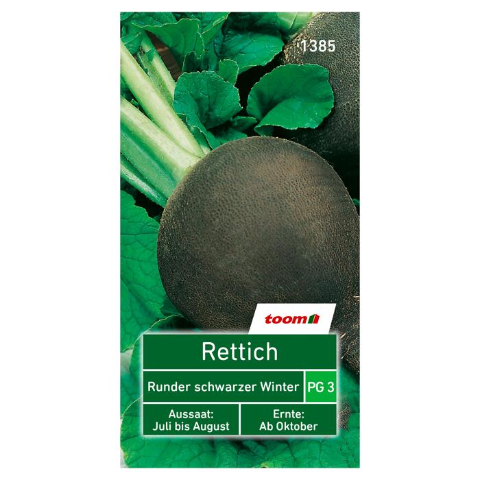 toom Rettich "Runder schwarzer Winter" ǀ toom Baumarkt