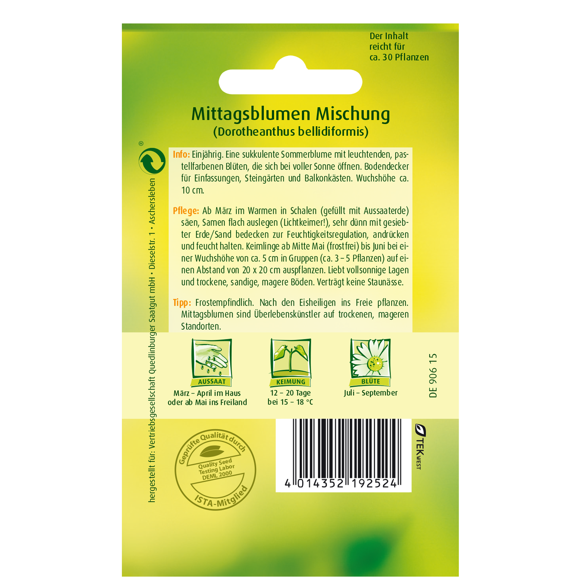 Mittagsblumen Mischung + product picture
