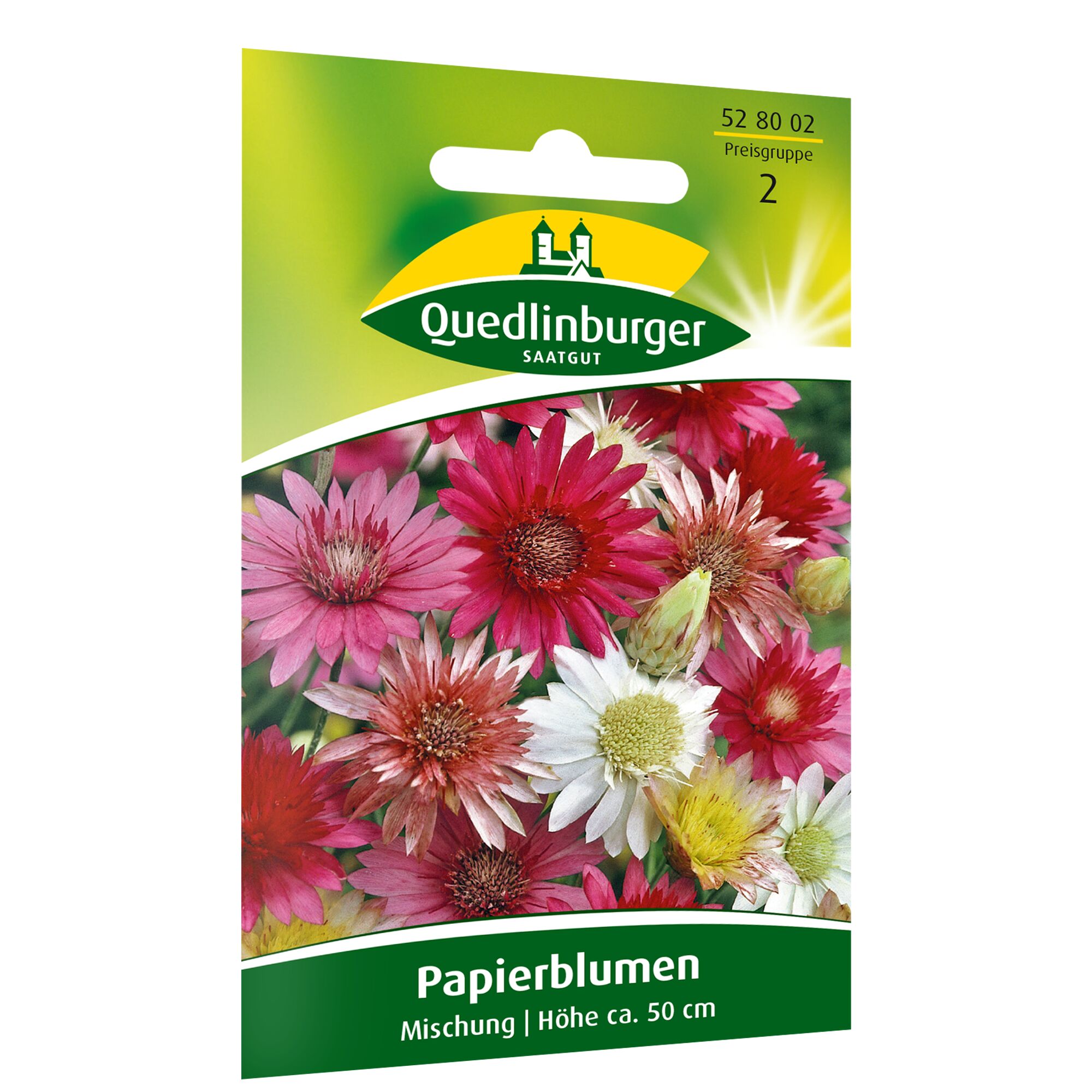 Papierblumen Saatgut Mischung